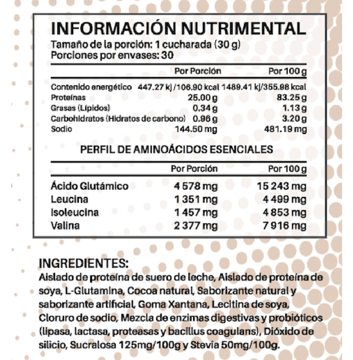 UP ISO PROTEIN, 2LBS 30 porciones