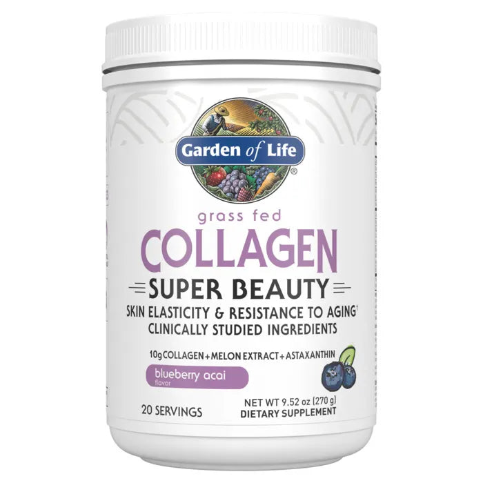 Grass Fed Collagen Super Beauty 9.52oz (270g) Powder