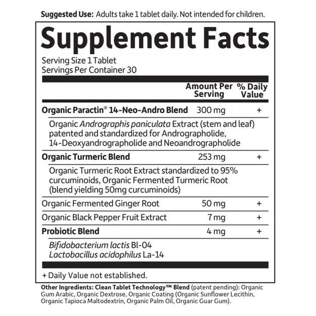 Turmeric Pain Relief 30 tabs Suplementos Mty