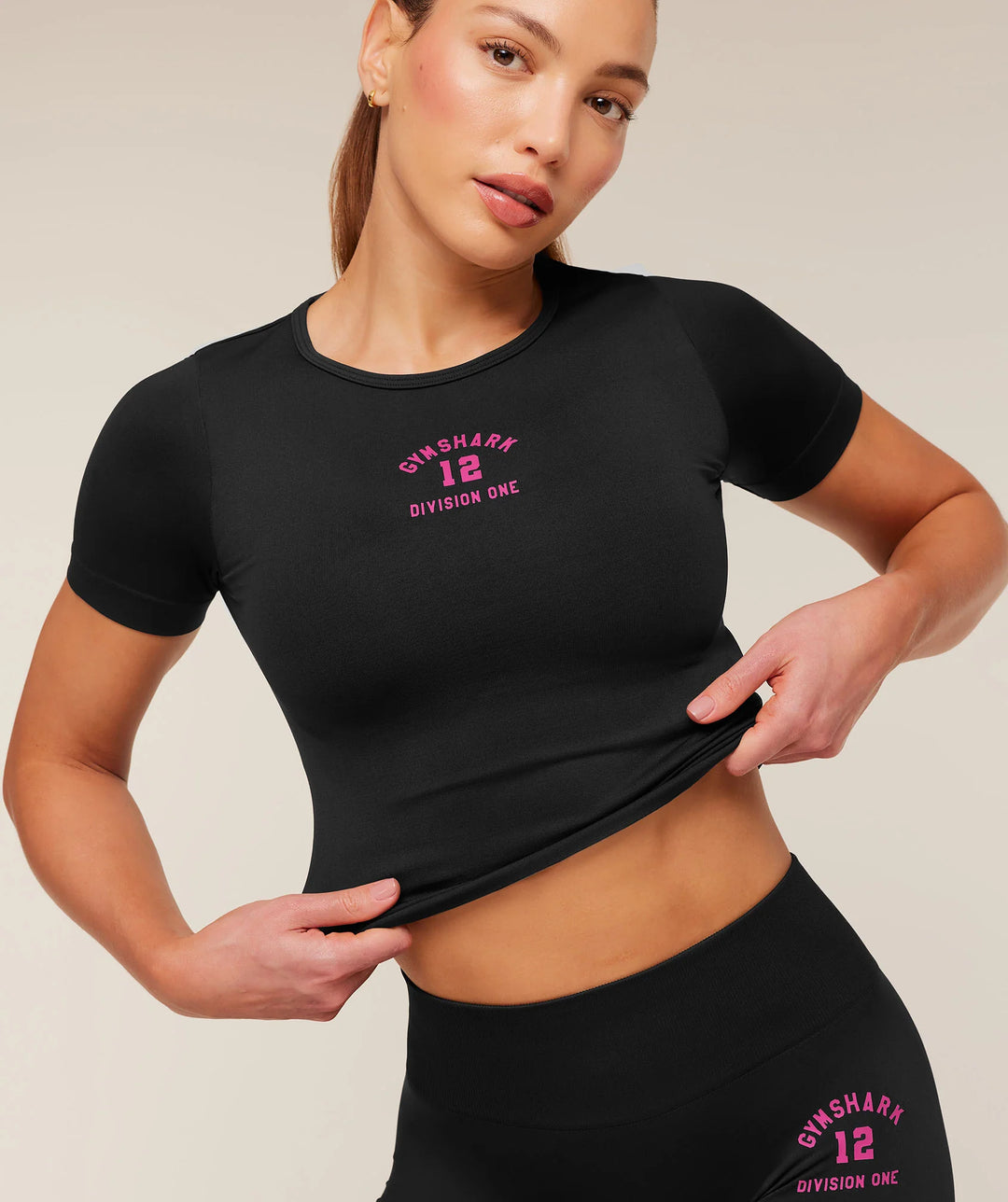 Gymshark Everyday Seamless Graphic Short Sleeve Top