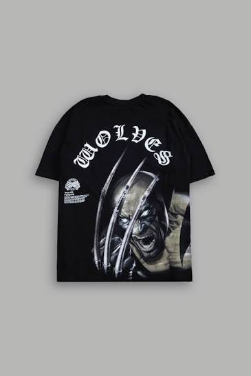 Darcsport Wolverine Chopper "Premium" Oversized Tee