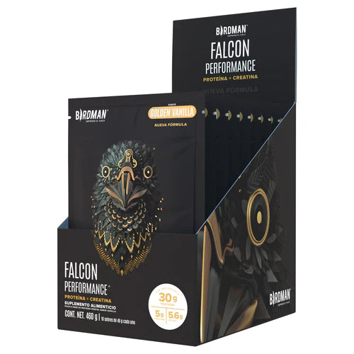 Falcon Performance Proteína en Polvo con Creatina & BCAAs - Choco Bronze 1 Pack Sobre