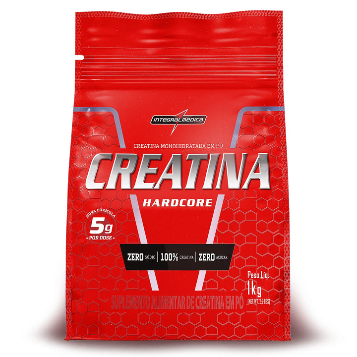 Creatina 100 % pura en bolsa de 1 kg