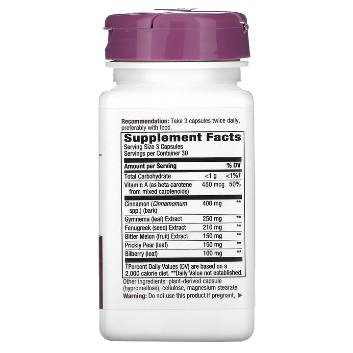 Blood Sugar Administrador de glucemia, 90 caps