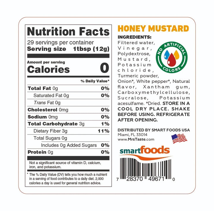 Honey Mustard 12oz 350g