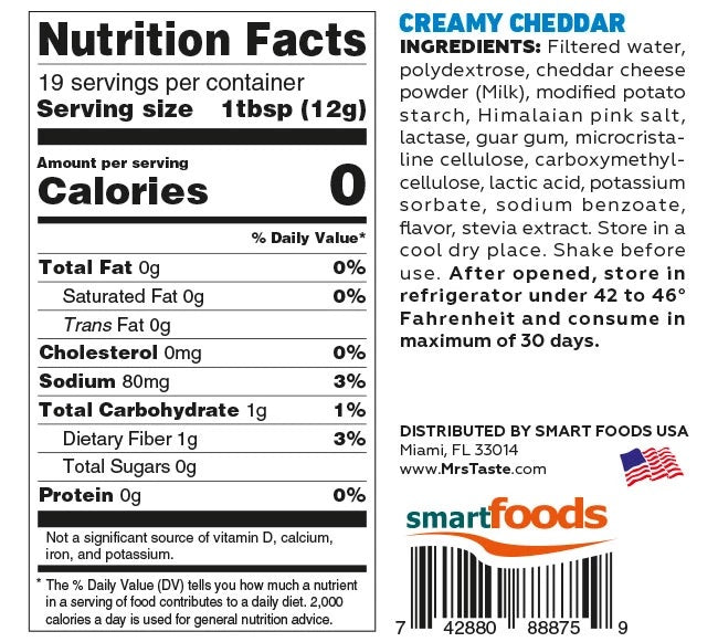 Cheddar 8oz 235g