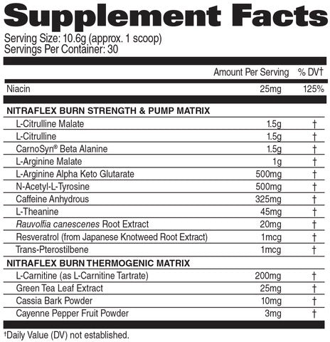 Nitraflex Burn 30 servs