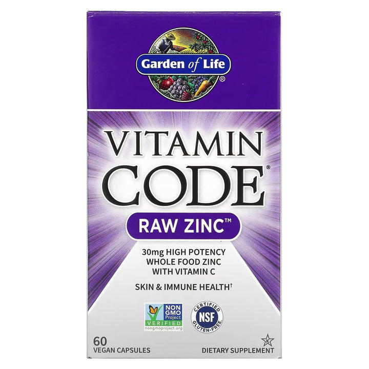 Vitamin Code, RAW Zinc, 60 caps