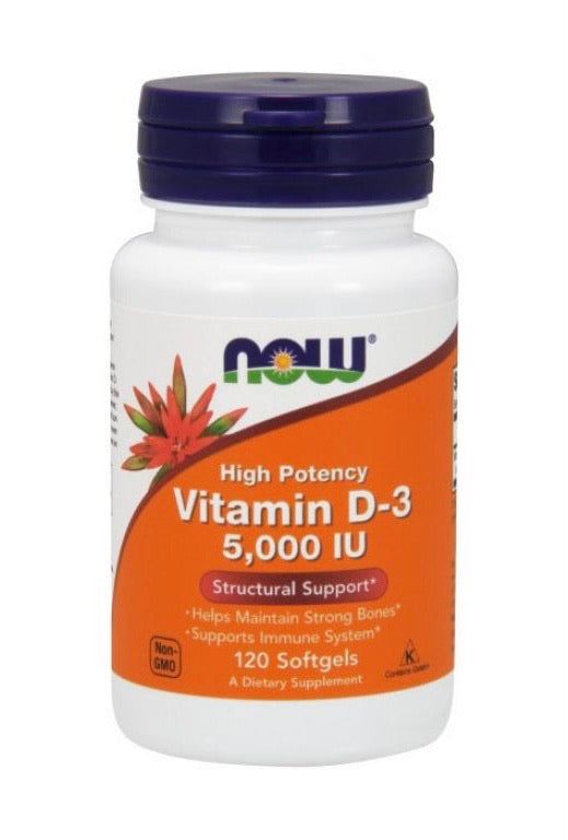 Vitamin D3 5,000UI 120 softgels