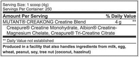 Creakong 1kg 250 porciones