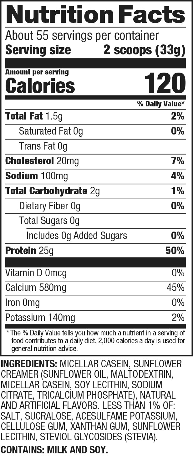 Elite Casein 4lbs 53 porciones