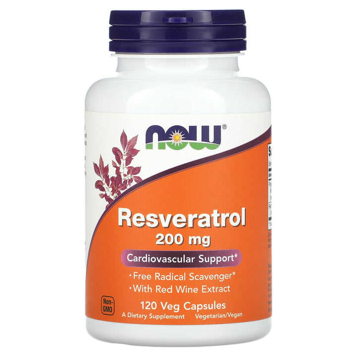 Resveratrol natural, 200 mg 120 caps