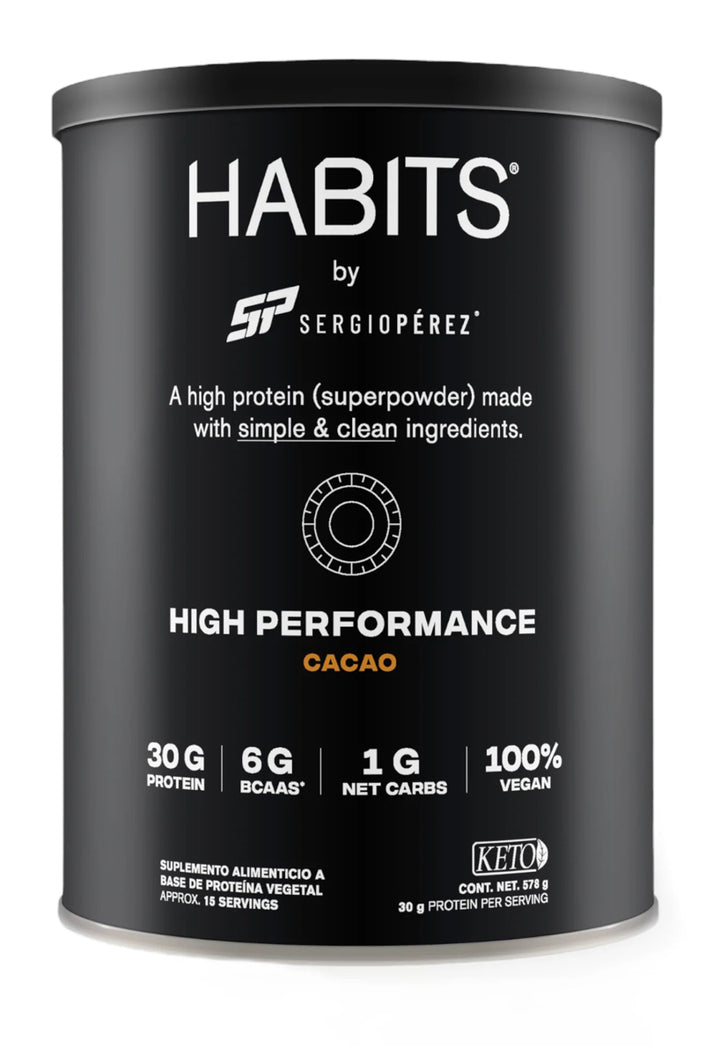 Habits High protein by Sergio Perez 15 porciones