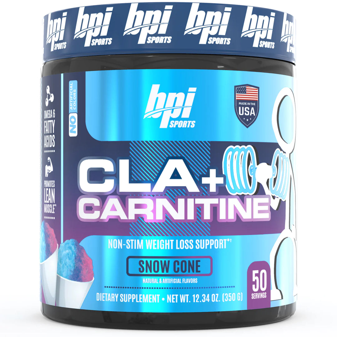l carnitina mas cla + L-Carnitina + Cetonas + Vinagre de Manzana con 60 Capsulas BPI Sports CLA+Carnitina - CLA