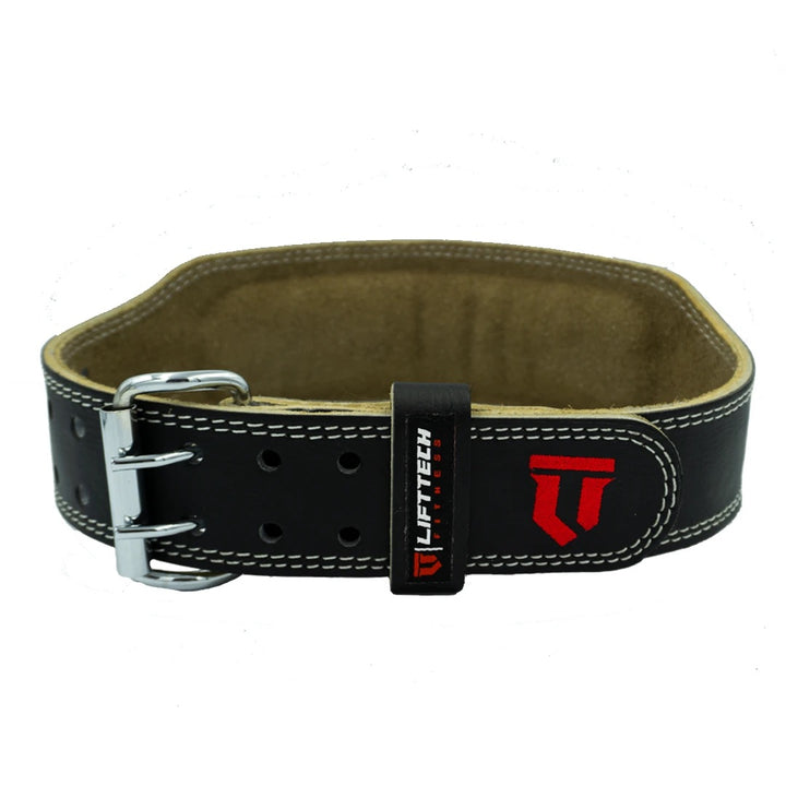 4" MENS PADDED LEATHER BELT