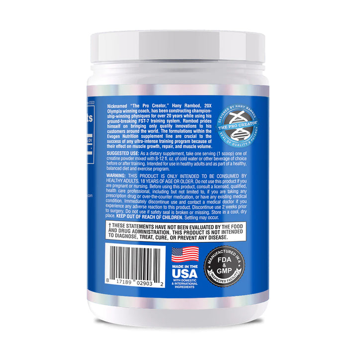 Creatine Monohydrate 300gr 60 porciones