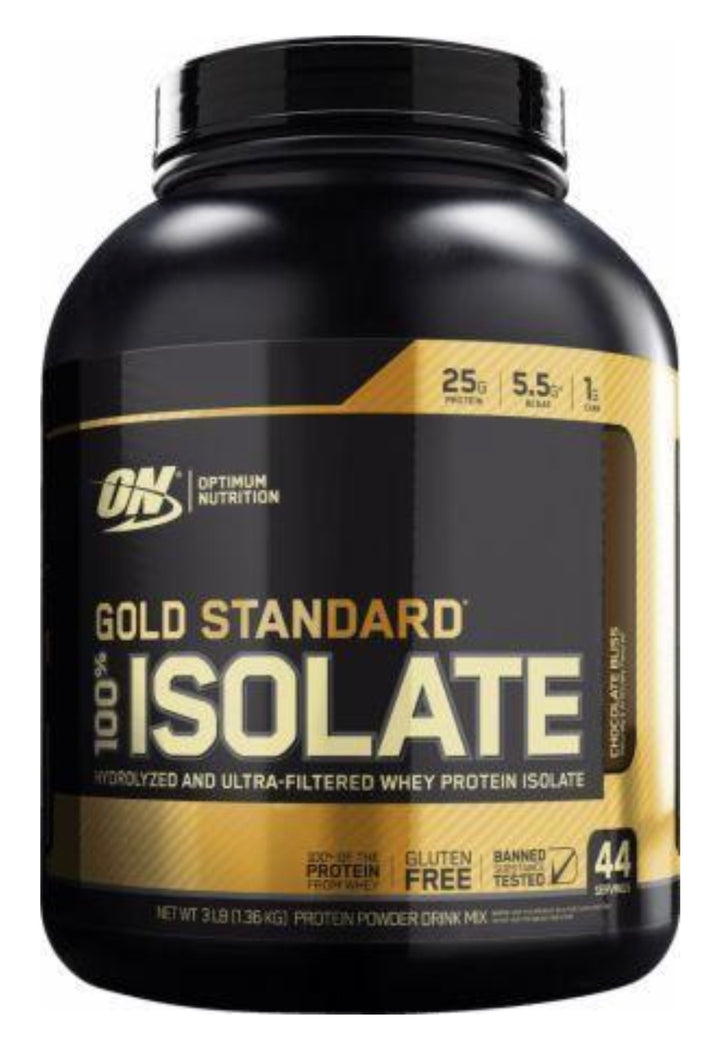 Gold Standard 100% Isolate 3 lbs 44 servs
