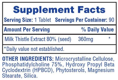 Milk Thistle 90 caps