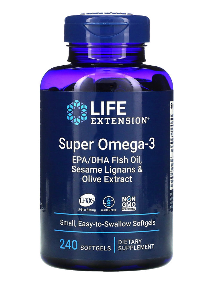 Super Omega3 240 Softgels 60 porciones