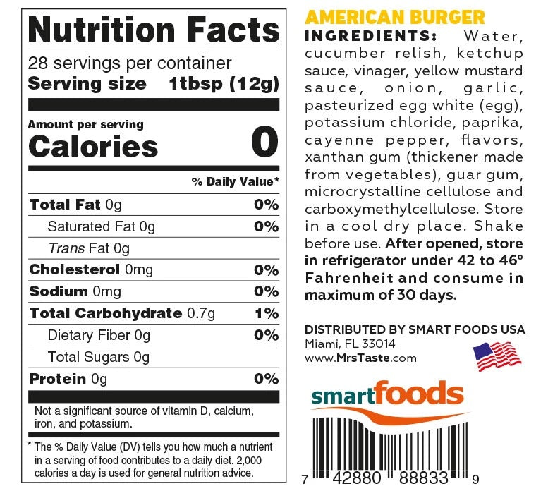 American Burger 11oz 340g