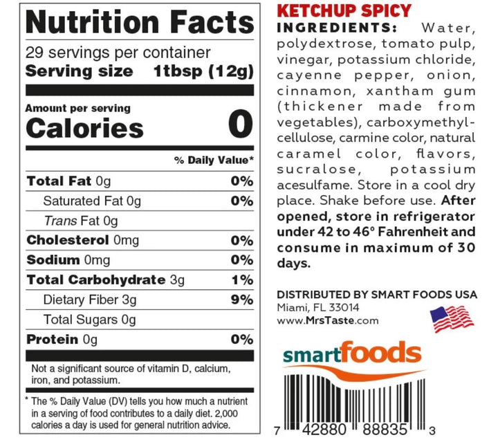 Ketchup-spicy 29 porciones