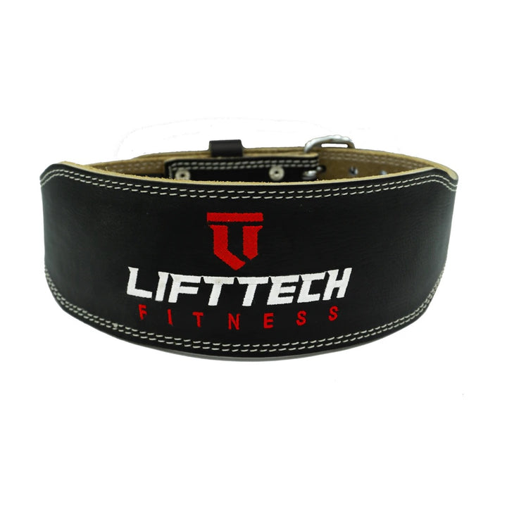 4" MENS PADDED LEATHER BELT