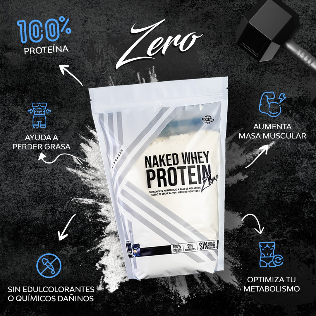 Naked Whey Zero 1kg 43 porciones